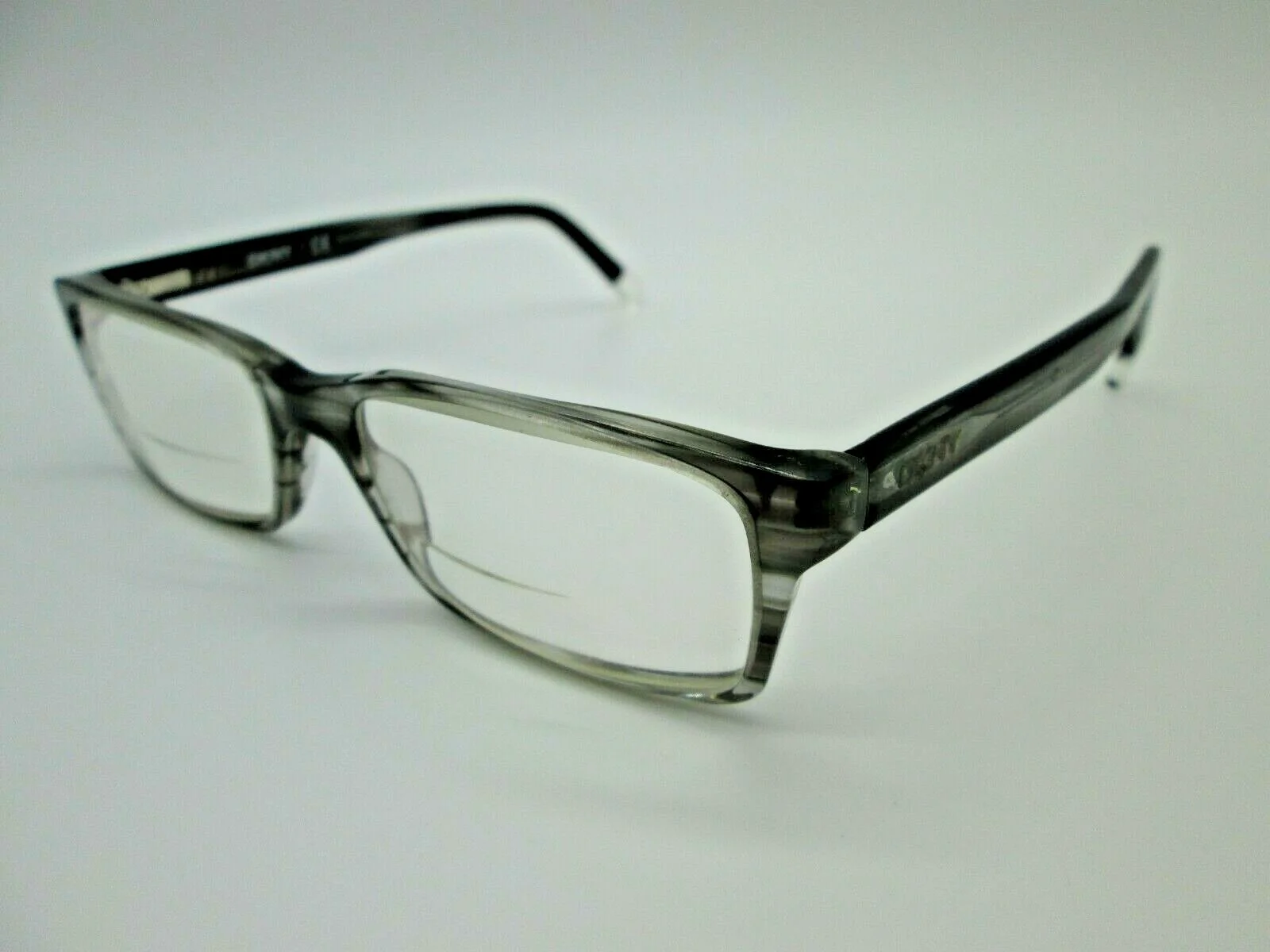 DKNY Donna Karan Eyeglasses DY 4609 3449 52-17-140 Striped Grey Glasses Frames 2