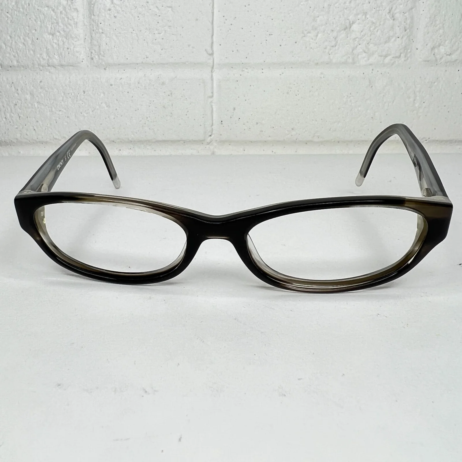DKNY DY4591 3276 Striped Black Mens Frames Only Eyeglasses 50-16-135mm H1294 2