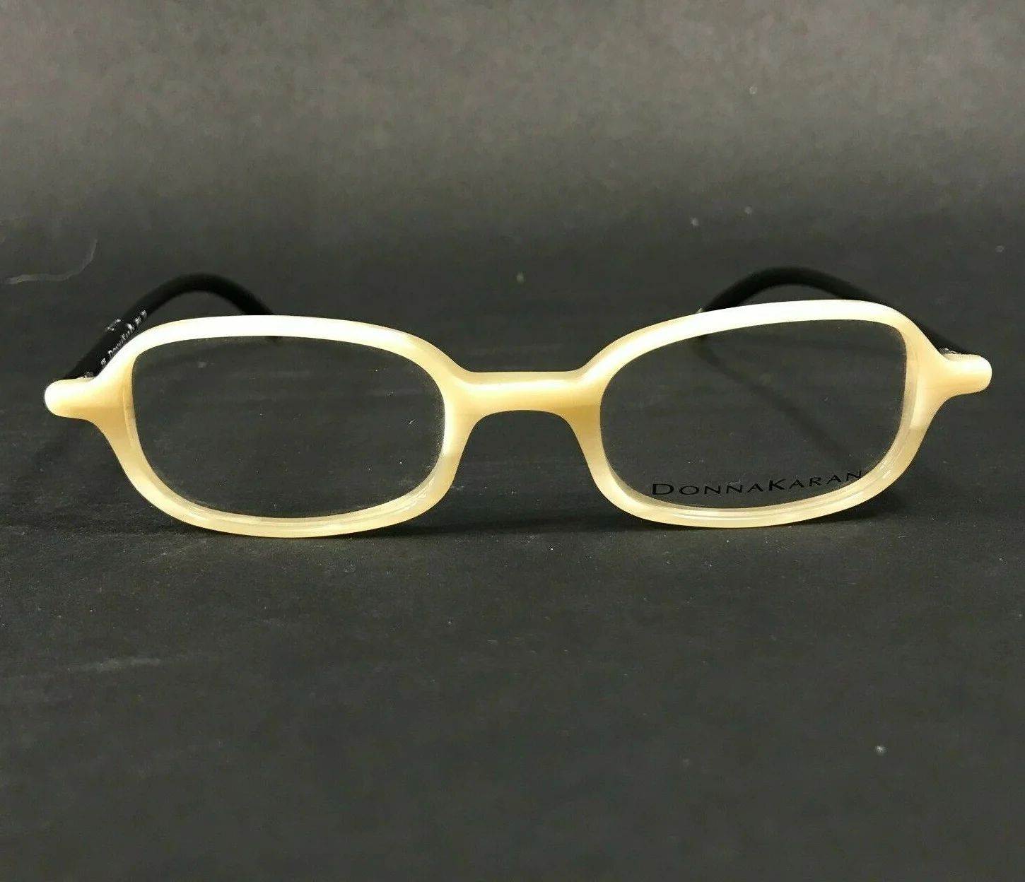 Donna Karan DK1523 3207 Eyeglasses Frames Beige Marble Rectangular 52-16-135 4