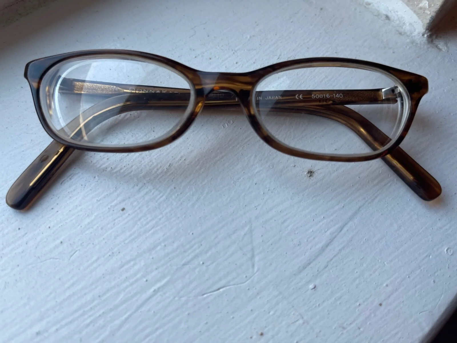 Donna Karan Eyeglasses Frame 8810 215 Brown Tortoise Japan 50-16-140