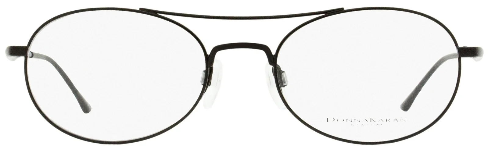 Donna Karan Oval Eyeglasses DO1001 001 Black 51mm 1001 2