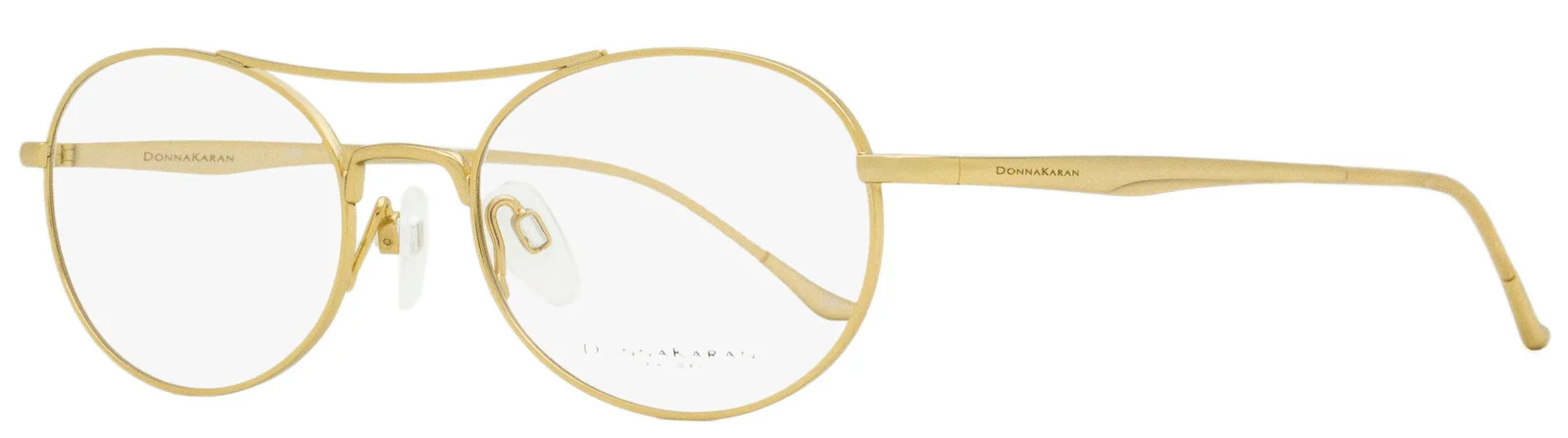 Donna Karan Oval Eyeglasses DO1001 717 Gold 51mm 1001 1