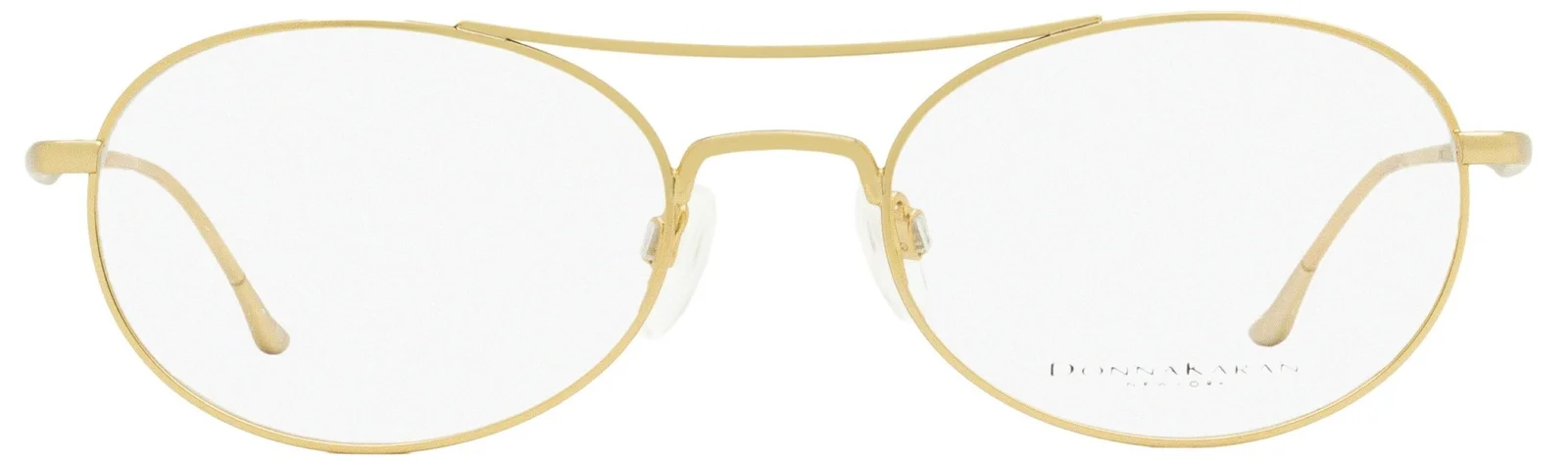 Donna Karan Oval Eyeglasses DO1001 717 Gold 51mm 1001 2