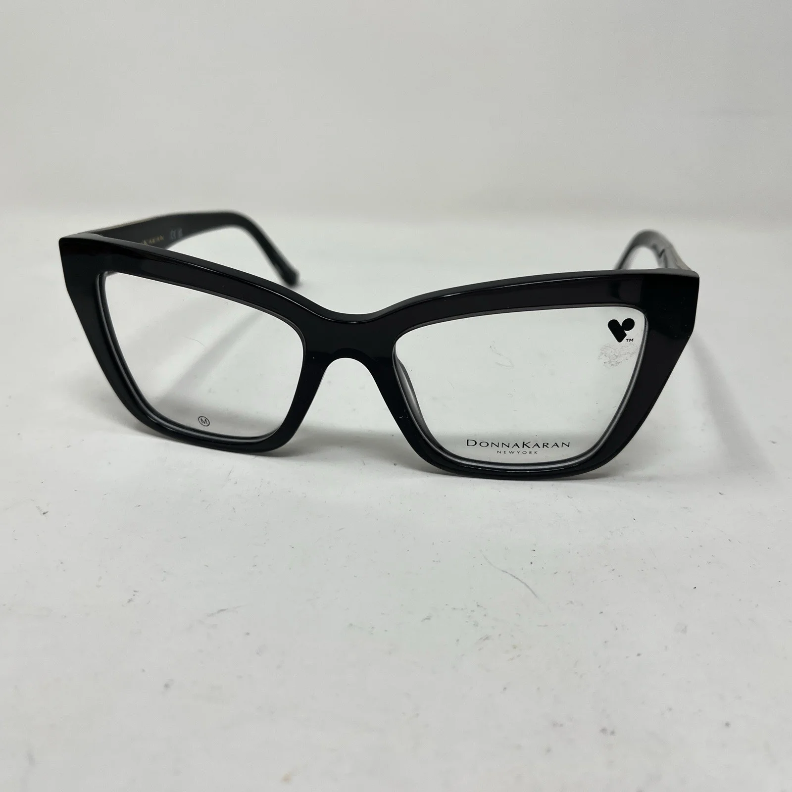Donna Karen Rose Gold Metal Rectangular Glasses Italy DK 3529 1035 51 16 130 4