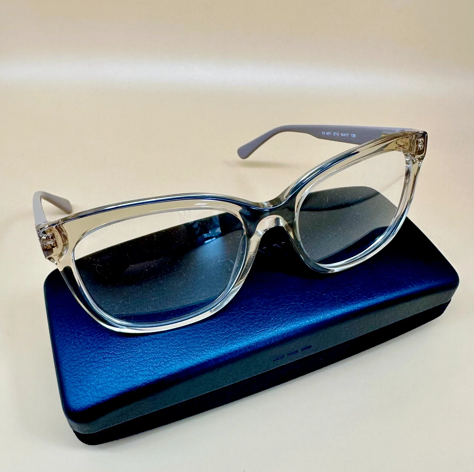 New DONNA KARAN NEW YORK DKNY DY 5551 1004 Black EYEGLASSES 49-17-135mm
