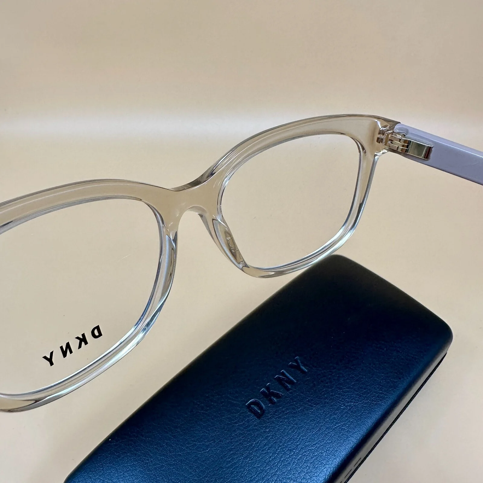 New DONNA KARAN NEW YORK DKNY DY 5551 1004 Black EYEGLASSES 49-17-135mm 4
