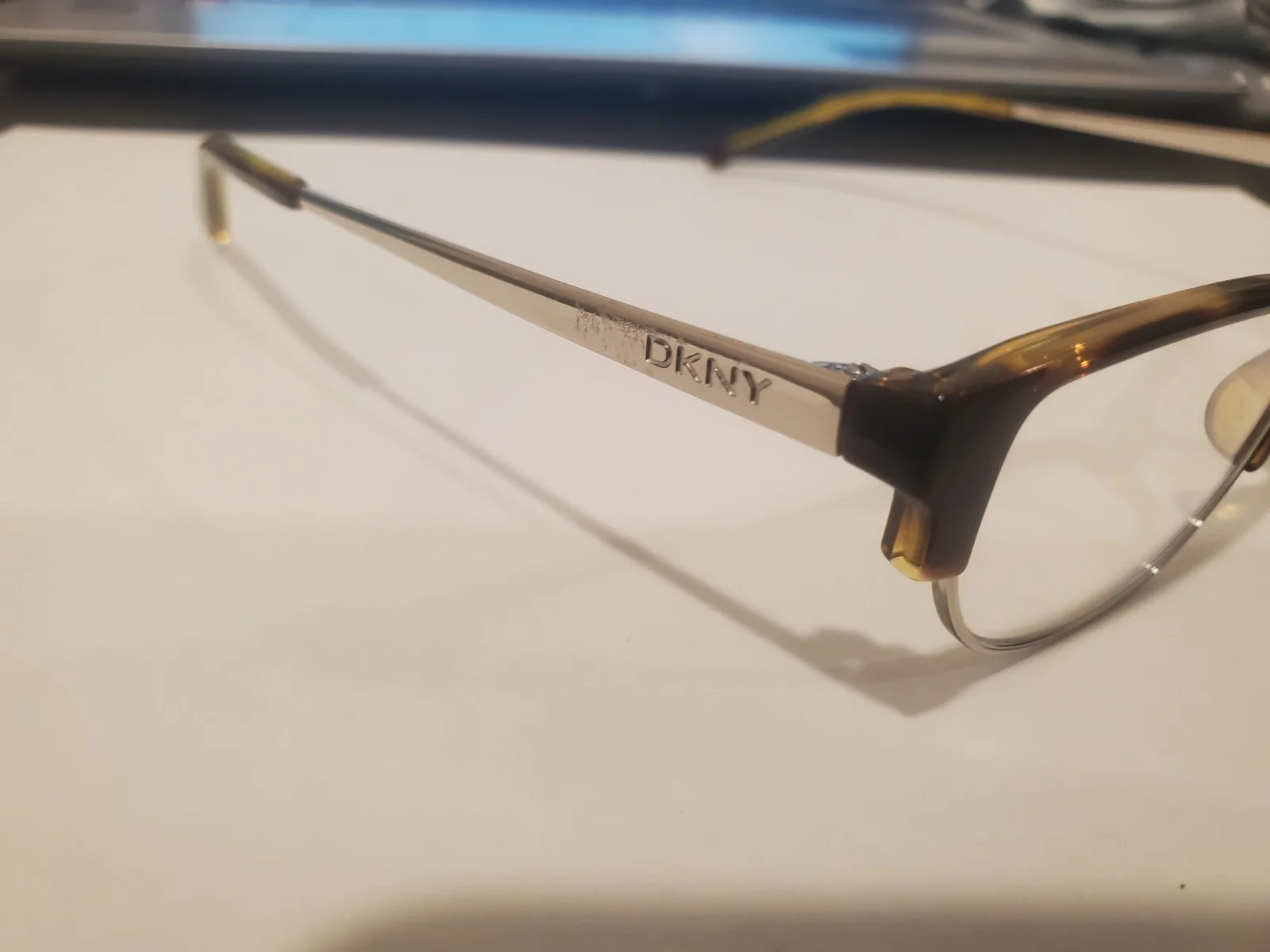 New DONNA KARAN NEW YORK DY 4622 3327 Tortoise EYEGLASSES 51-16-135mm PERFECT 4